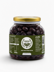 Gemtar Gemlik Kuru Sele Siyah Zeytin 1 Kg