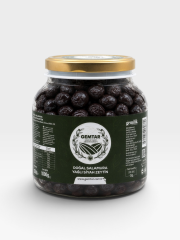 Gemtar Gemlik Salamura Siyah Zeytin 1 Kg (201-230 Kalibre)